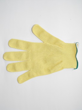 GLOVE TWARON KNIT LARGE;LIGHTWEIGHT GREEN OVREDG - Latex, Supported